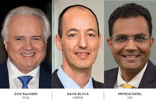 Headshots of speakers on the Podcast sponsered by Sarine third Image