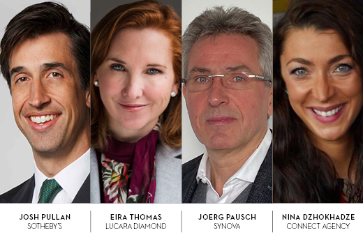 Headshots of speakers on the Podcast sponsered by Sarine fifth Image