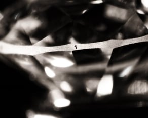 Image 1 - Crown girdle facets are normal and the pavilion girdle facets are dug-out.