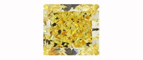 Fish-eye diamond image