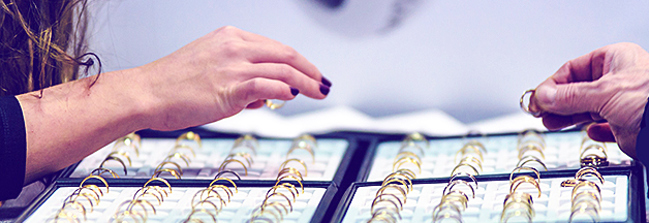 Jeweler Looking At Jewelry Image