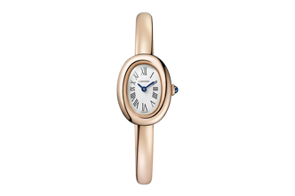 Cartier Baignoire rose gold watch image
