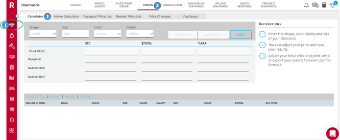 RapNet navigation Image