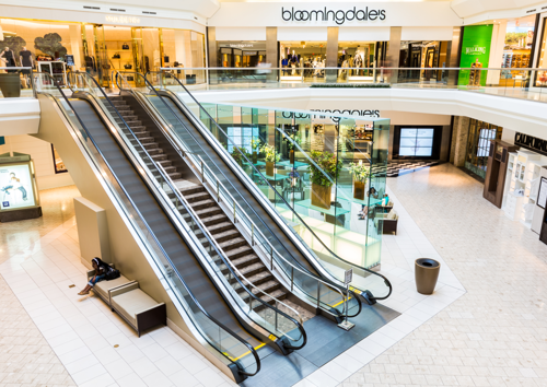 Shopping mall image