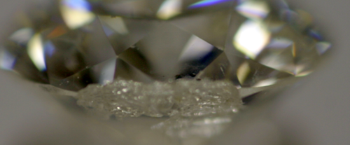 Damage caused on a modern Round Brilliant image