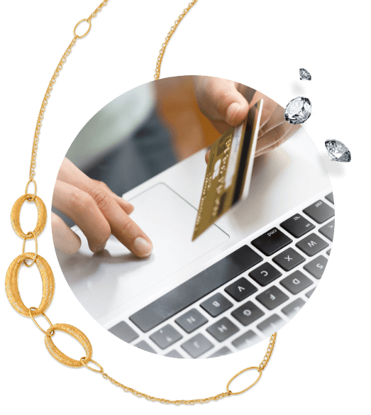 Pay for diamonds and jewelry image